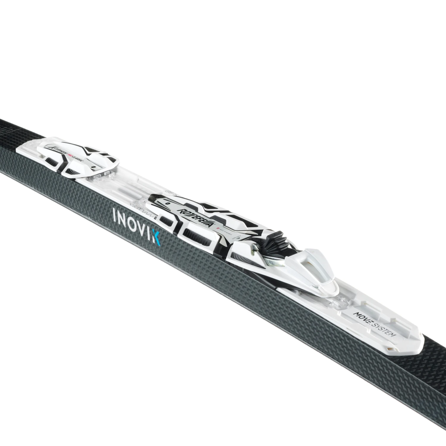 Classic Cross Country Skis 900 With Skins MED Camber+Rottefella Xcelerator Bdgs - Image 4