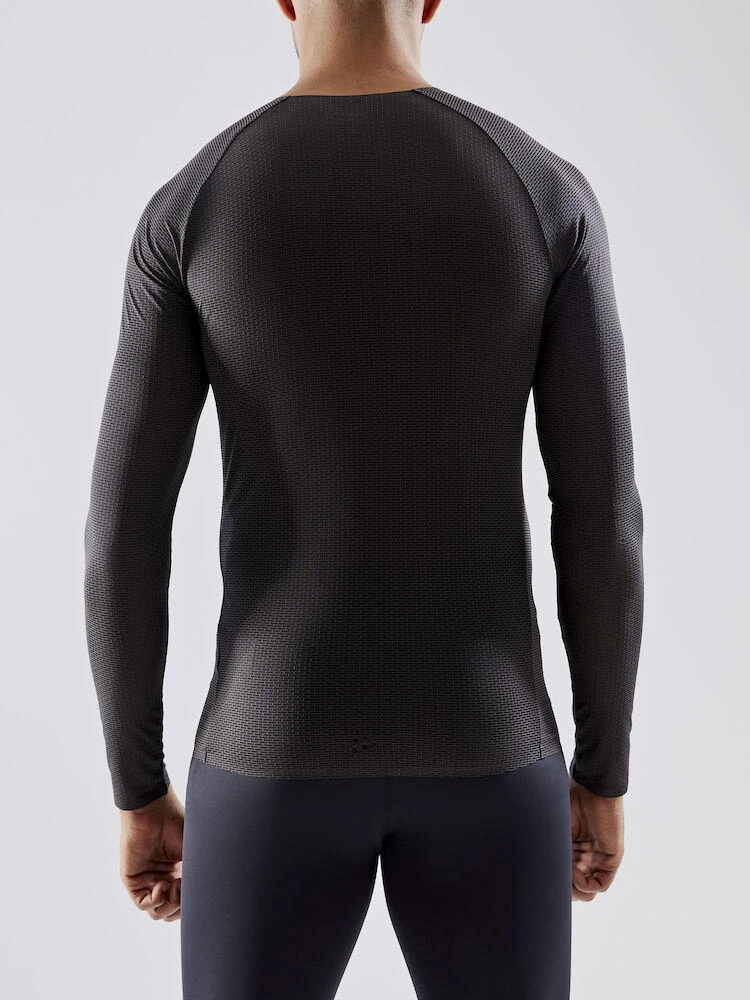 Craft Pro Dry Nanoweight Long Sleeve Baselayer Men Black - Image 3