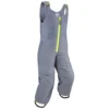WEDZE KIDS’ WARM AND WATERPROOF SKI SALOPETTES PNF 500 GREY