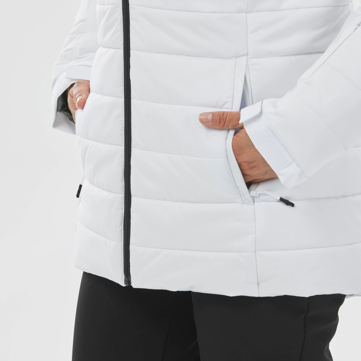 WEDZE Women's Mid-Length Warm Ski Jacket 100 - Image 8