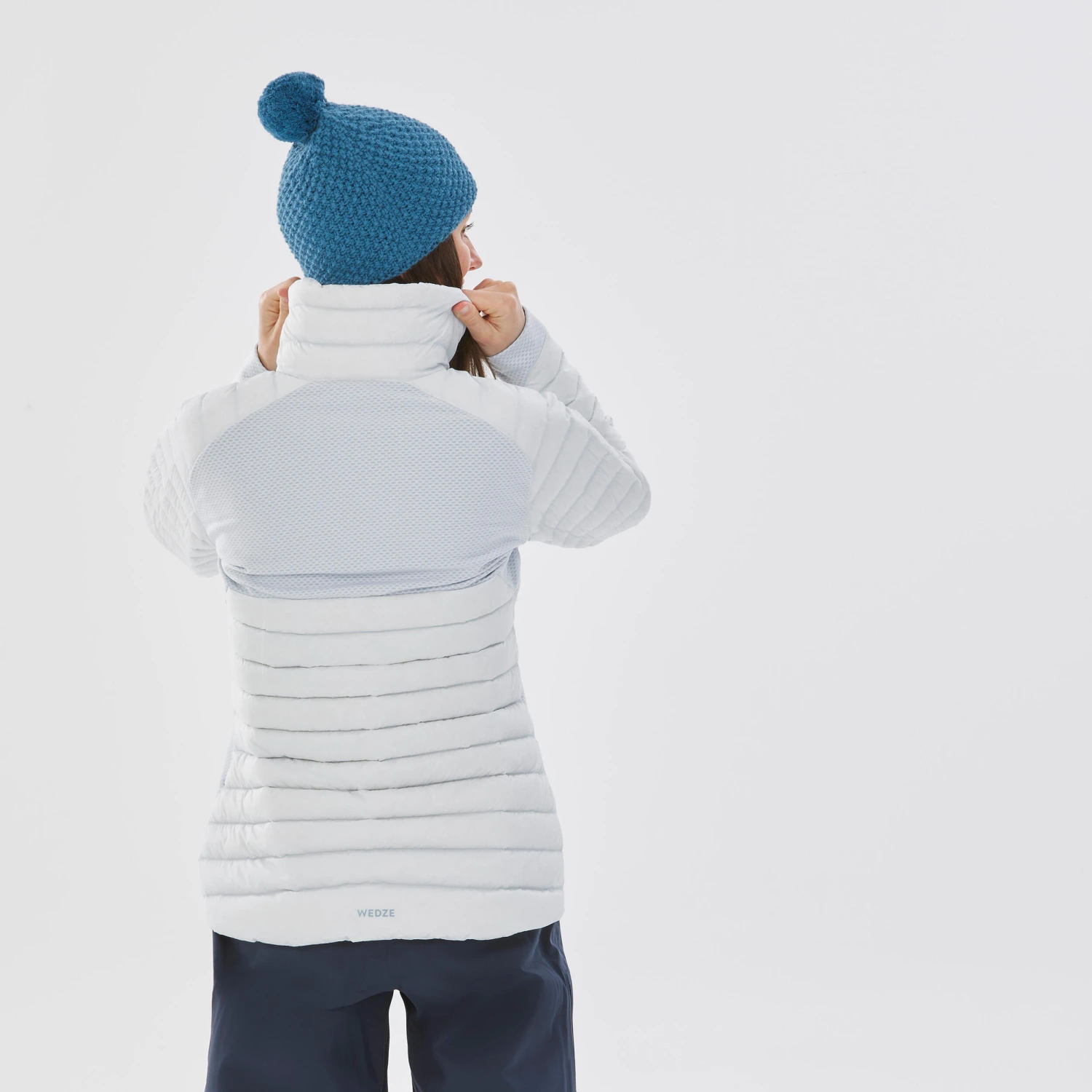 WEDZE WOMEN'S SKI FINE AND WARM DOWN JACKET - FR900 - Image 18