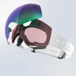 WEDZE CHILDREN'S AND ADULT'S ALL-WEATHER SKIING AND SNOWBOARDING GOGGLES G 900 I