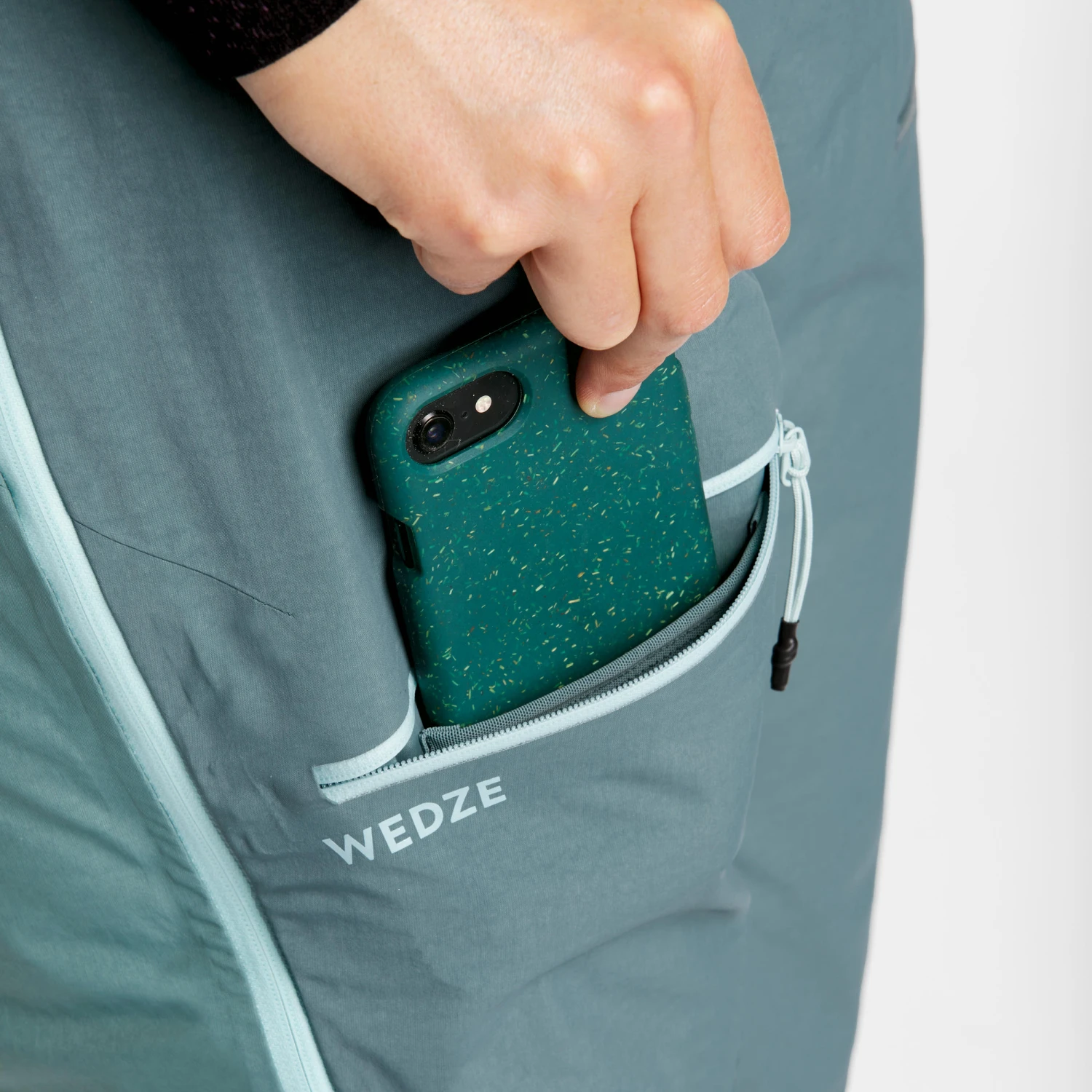 WEDZE WOMEN’S SKI SALOPETTE TROUSERS FR900 - Image 8