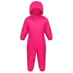 Regatta Childrens/Kids Splashit Puddle Suit (Jem Pink)