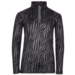 Cozy Limited Edition Zip Neck Black Zebra