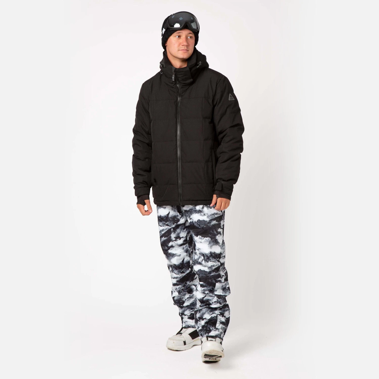 Burnout Surftex Jacket Black - Image 2