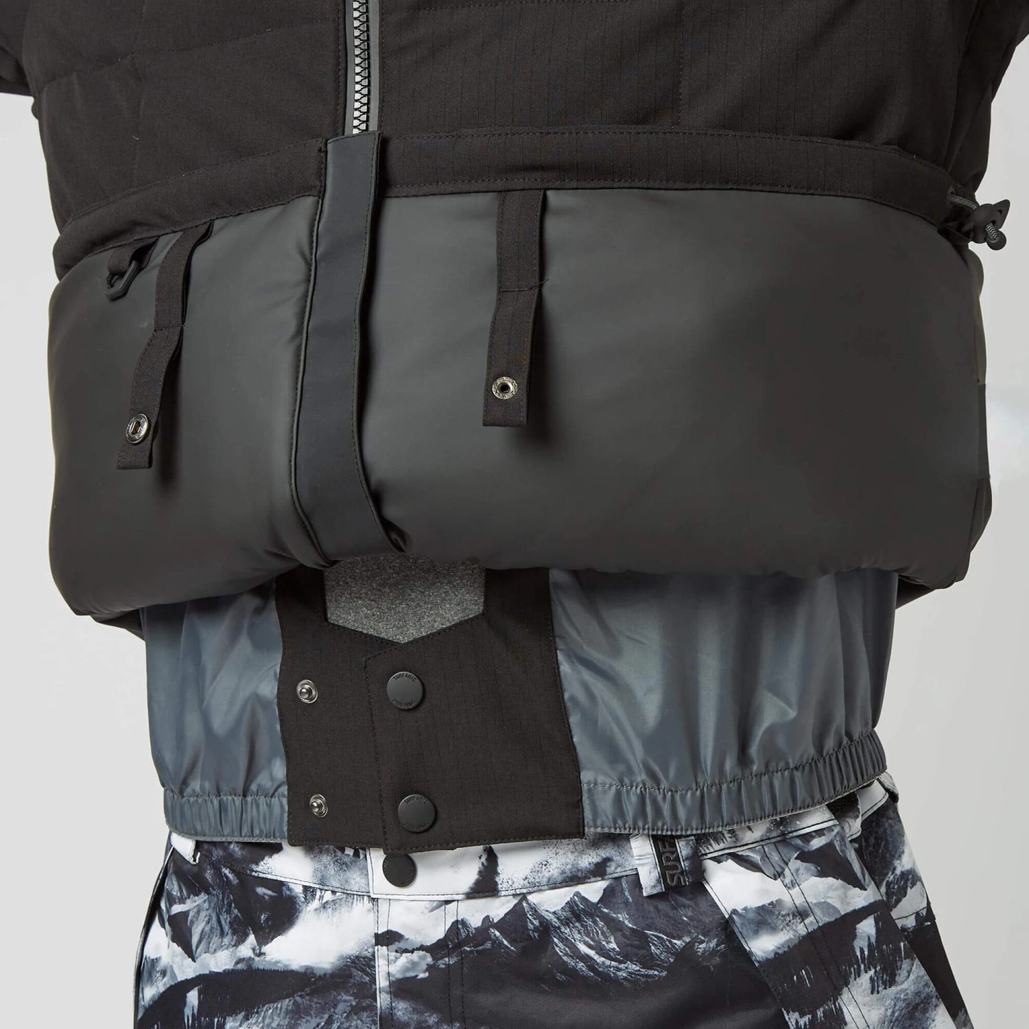 Burnout Surftex Jacket Black - Image 6