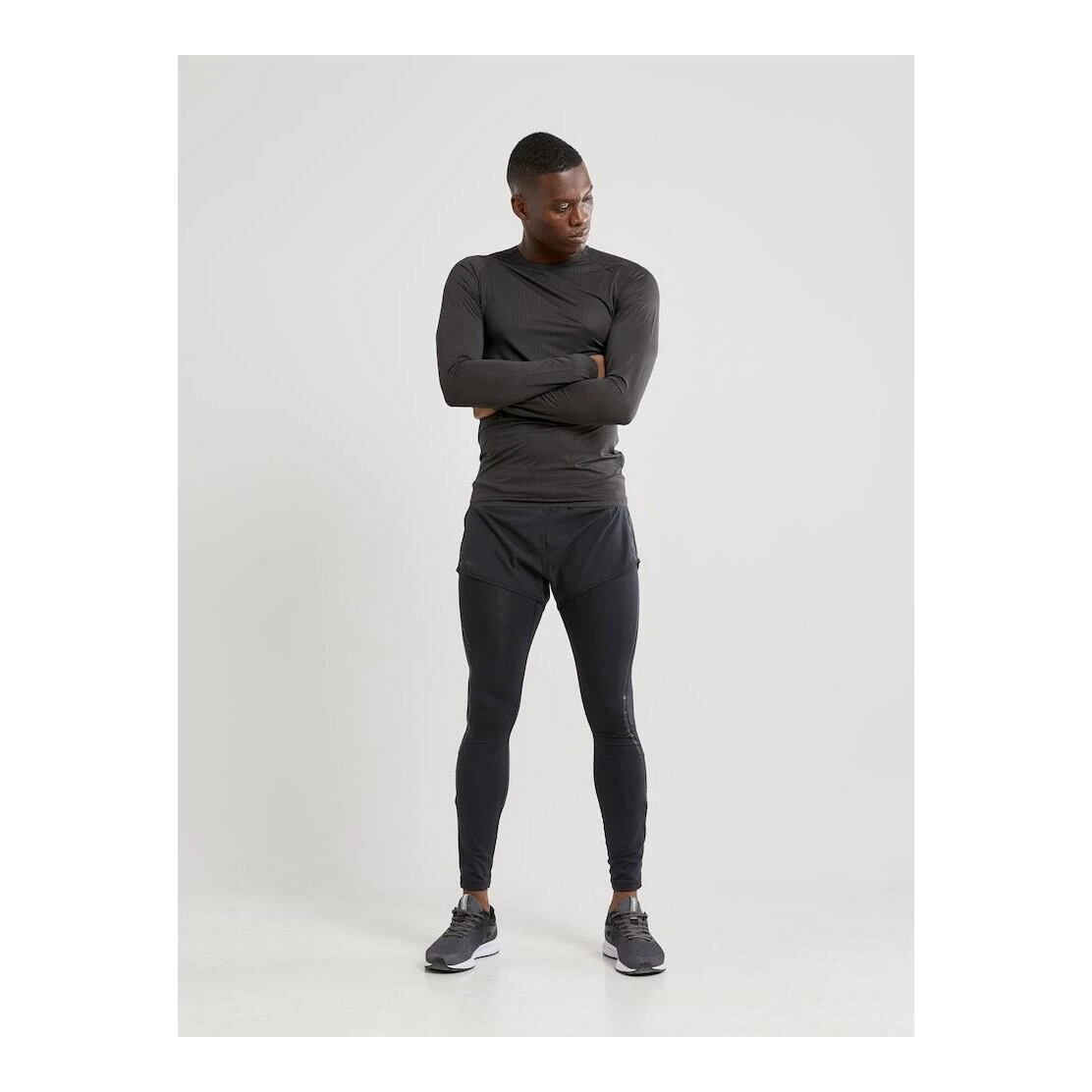 Craft Pro Dry Nanoweight Long Sleeve Baselayer Men Black - Image 5