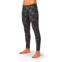 Bodyfit Limited Edition Long John Forest Geo Camo
