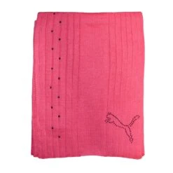 Puma Womens/Ladies Crystal Cat Scarf (Fuchsia Rose)