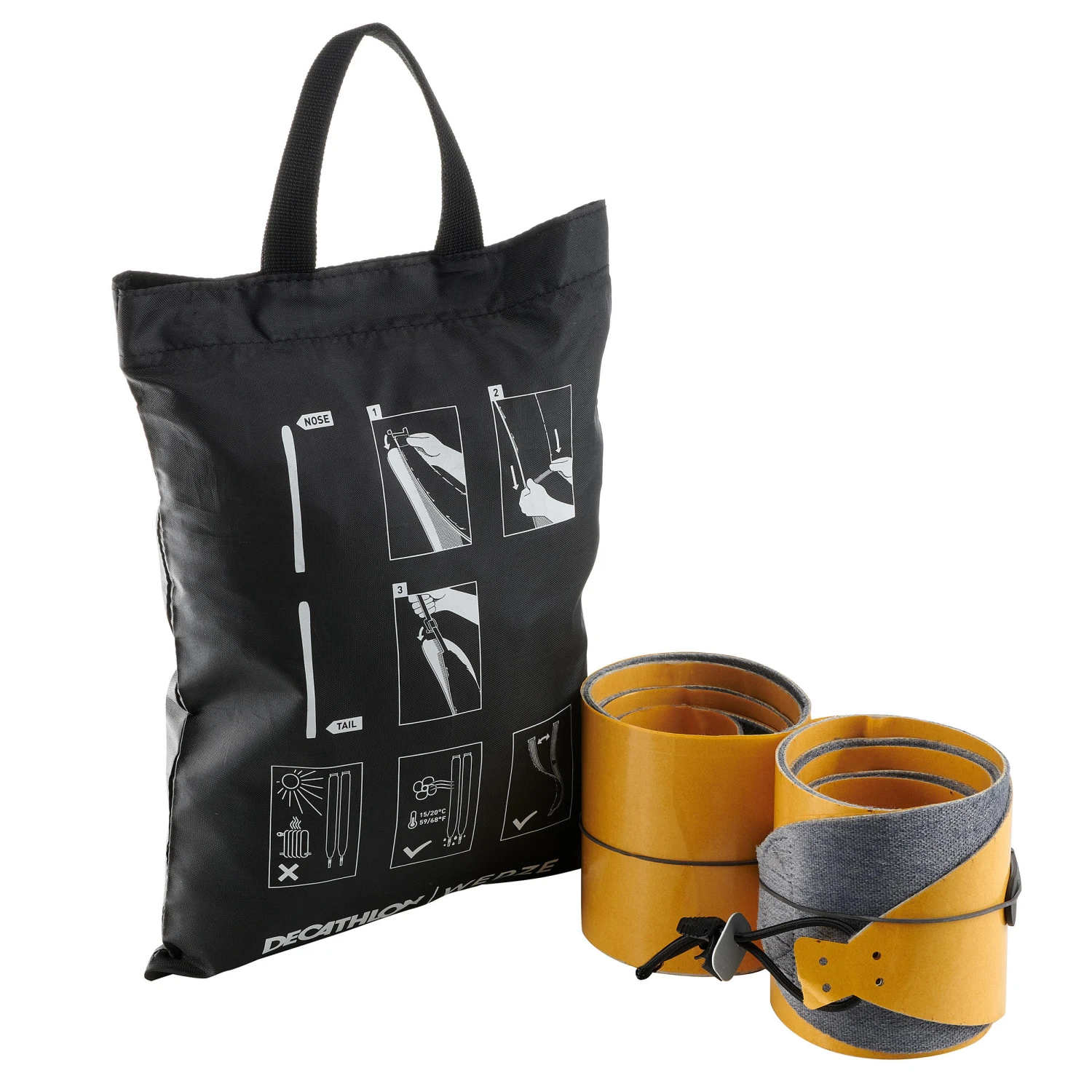 WEDZE TOURING SKI - MT85 + SKINS - Image 10