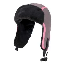 Kids Boys Girls Waterproof Fleece Lined Winter Thermal Trapper Hat
