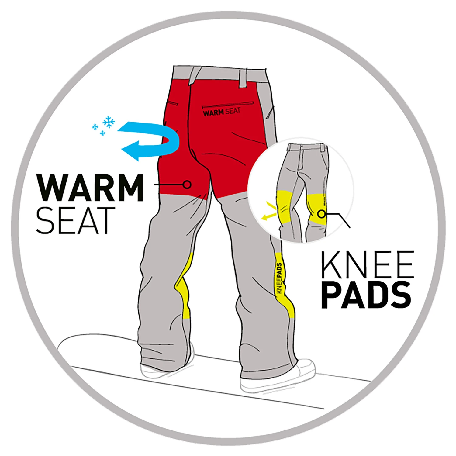 Women's Snowboard Trousers - Image 8