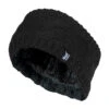 Ladies Cable Knitted Fleece Lined Thermal Winter Ear Warmer Headband