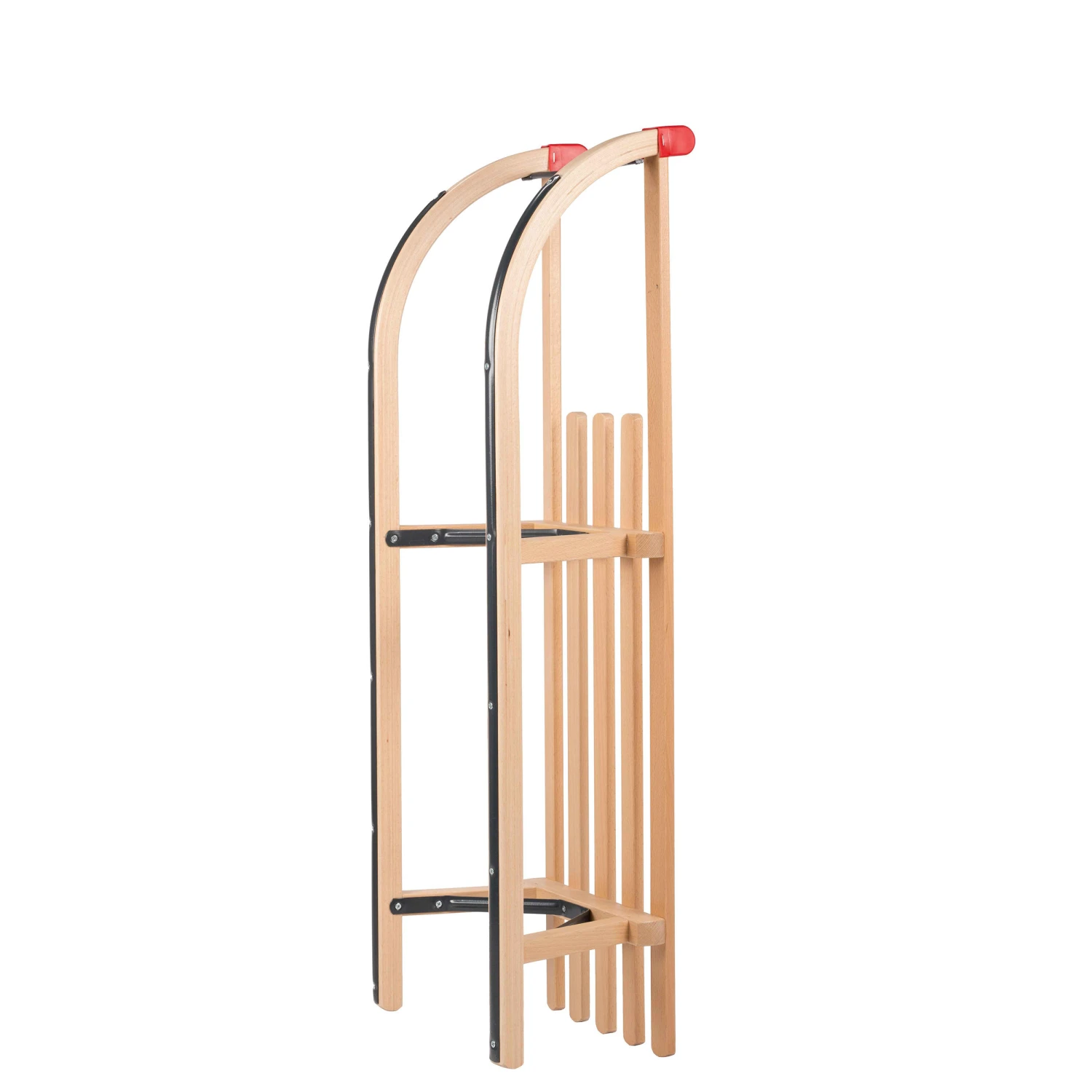 No Brand Traditional Wooden Sledge Davos 100 Cm - Image 3