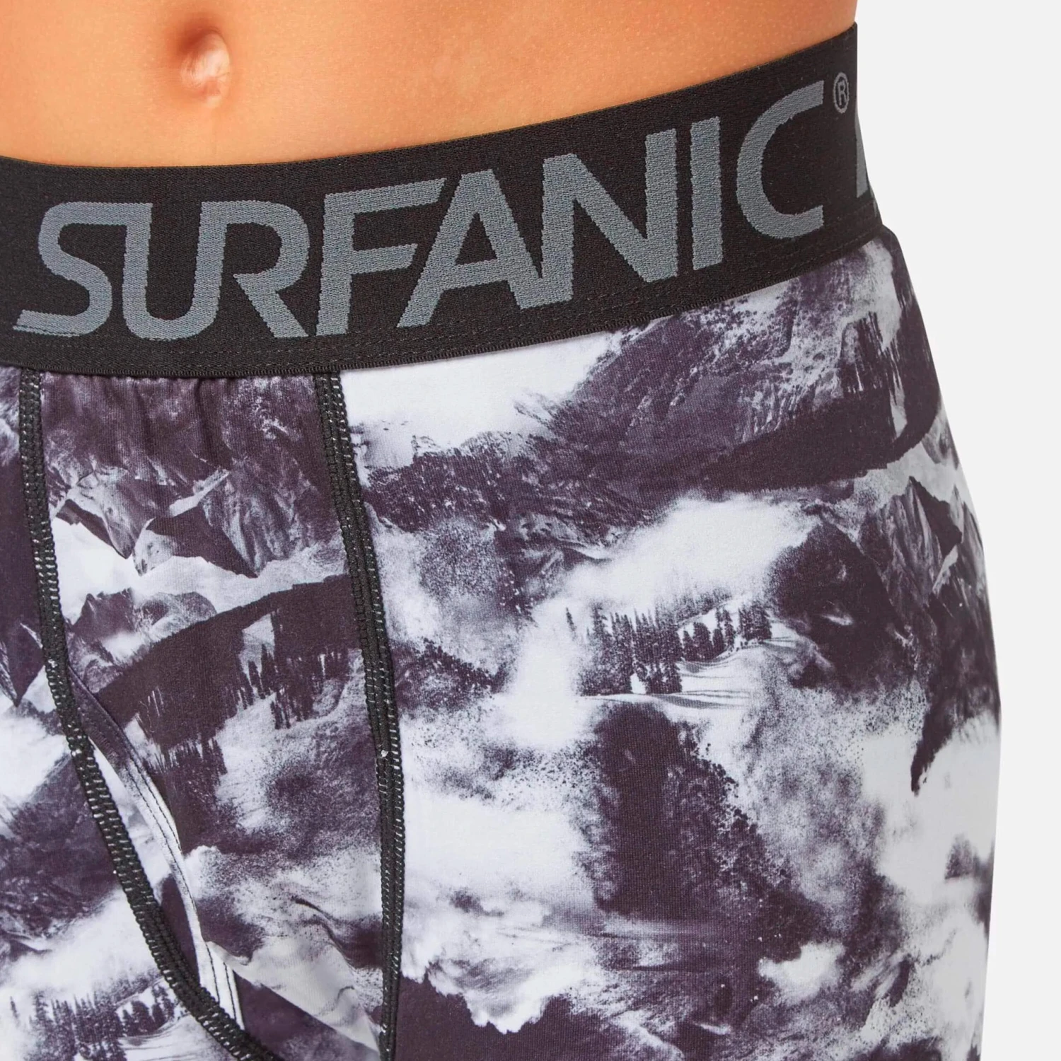 Bodyfit Limited Edition Long John White Out Print - Image 5