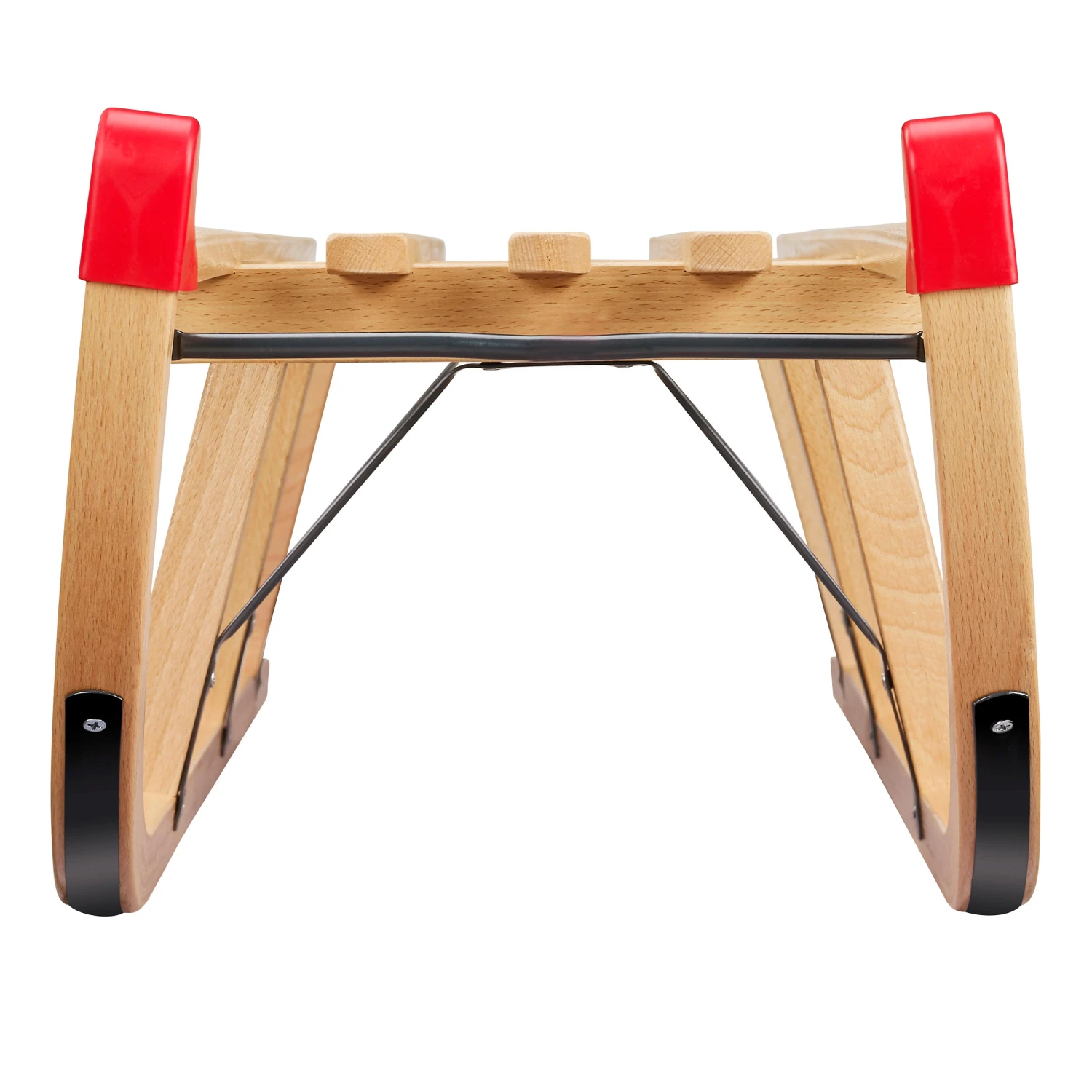 No Brand Traditional Wooden Sledge Davos 120 Cm - Image 3
