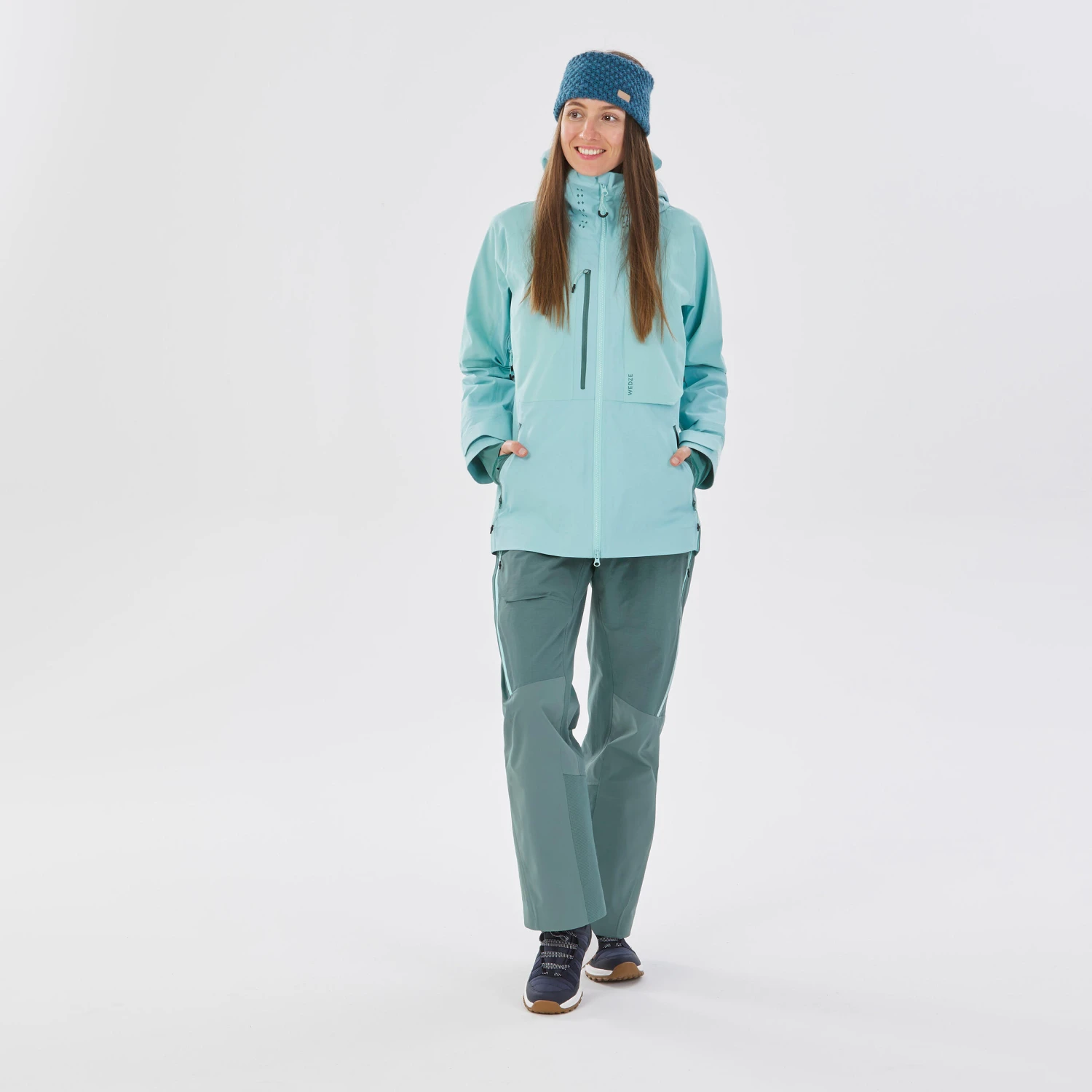 WEDZE WOMEN’S SKI SALOPETTE TROUSERS FR900 - Image 4