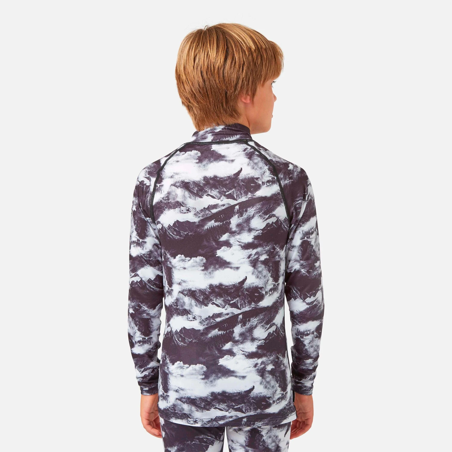 Bodyfit Limited Edition Zip Neck Forest Geo Camo - Image 7