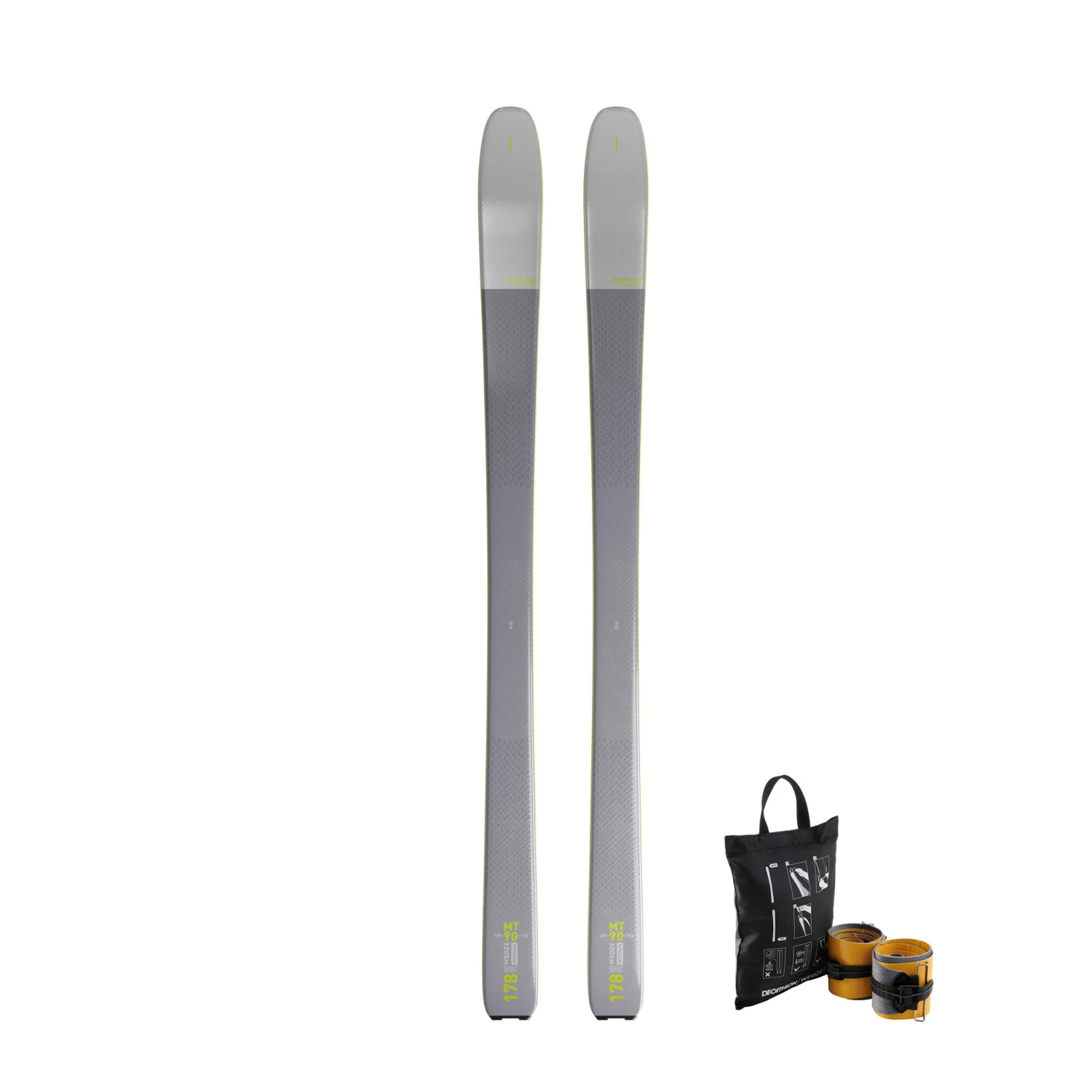 WEDZE TOURING SKI - MT90 + SKINS