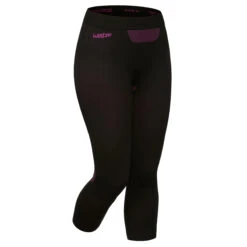 WEDZE Women’s Seamless Ski Base Layer Bottom - BL 580 I-Soft