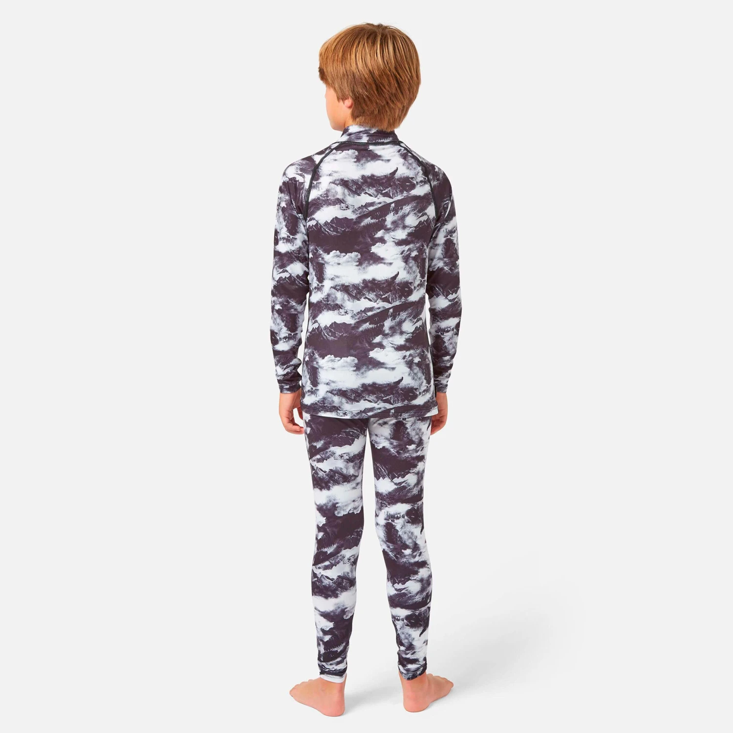 Bodyfit Limited Edition Zip Neck Forest Geo Camo - Image 8