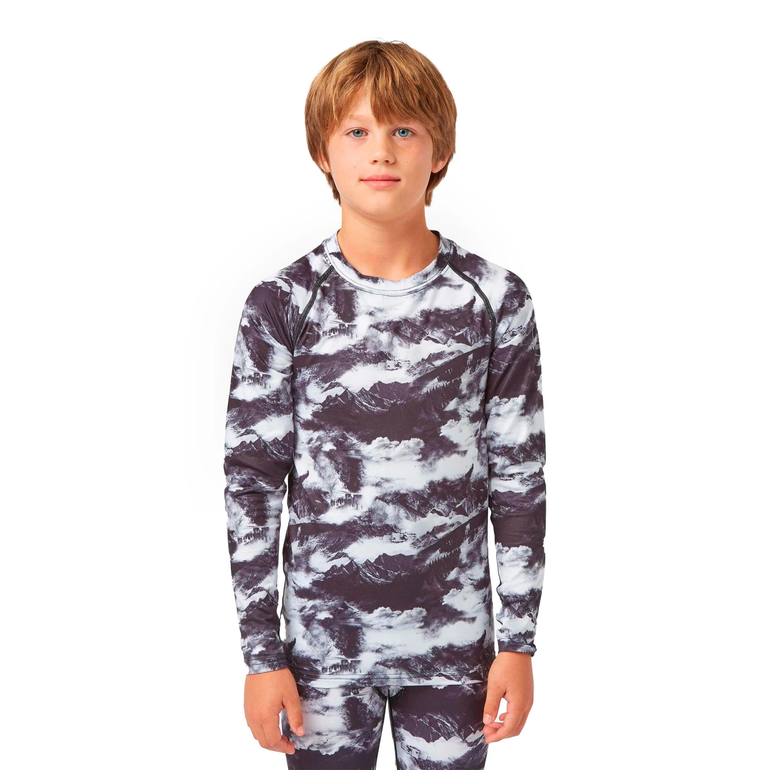 Bodyfit Liited Edition Crewneck Forest Geo Camo - Image 5