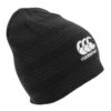 Canterbury Team Mens Winter Beanie Hat (Black/White)