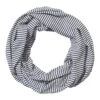 Craghoppers NosiLife Unisex Infinity Plain Scarf (Blue Navy Stripe)