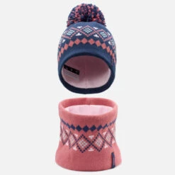 WEDZE Baby Ski/sledge Hat And Neck Warmer