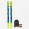 WEDZE Ski Touring Skis + Bindings + Ski Skins Pack