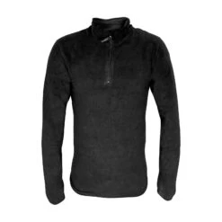 Mens 1/4 Zip Thermal Microfleece Base Layer Long Sleeve Top
