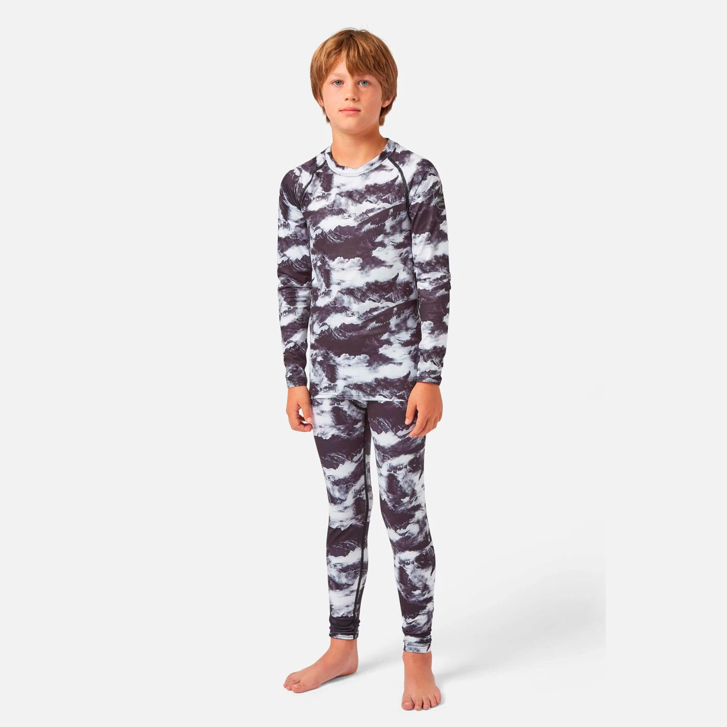 Bodyfit Liited Edition Crewneck Forest Geo Camo - Image 6