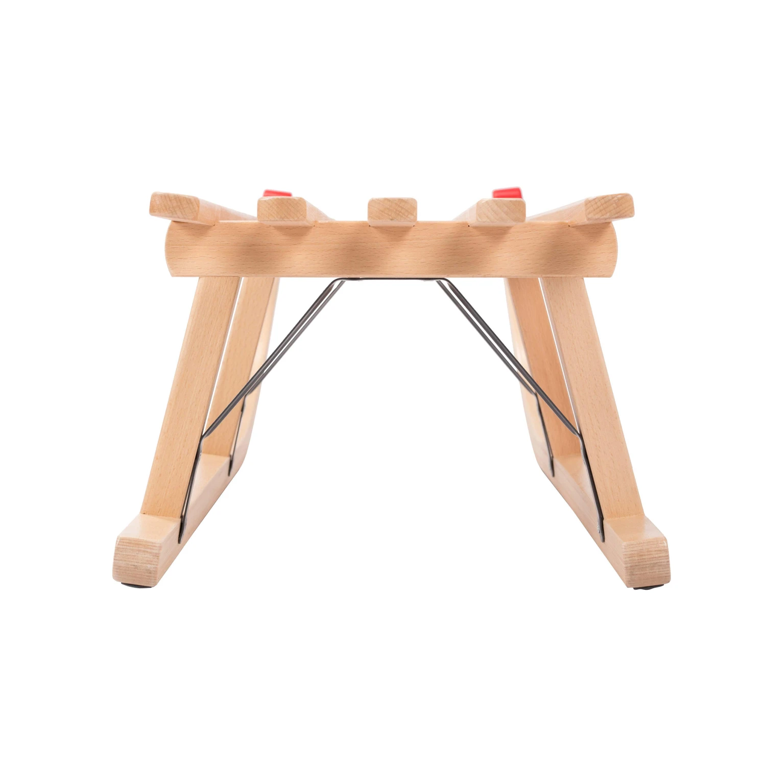 No Brand Traditional Wooden Sledge Davos 100 Cm - Image 2