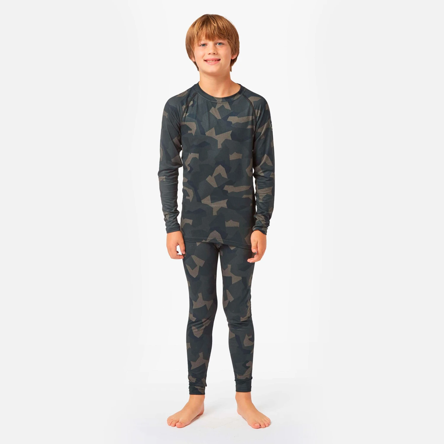 Bodyfit Liited Edition Crewneck Forest Geo Camo - Image 2