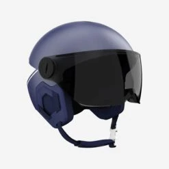 WEDZE KIDS' SKI HELMET WITH VISOR H