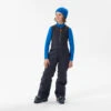 WEDZE KIDS’ SKI TROUSERS WITH BACK PROTECTOR - FR900