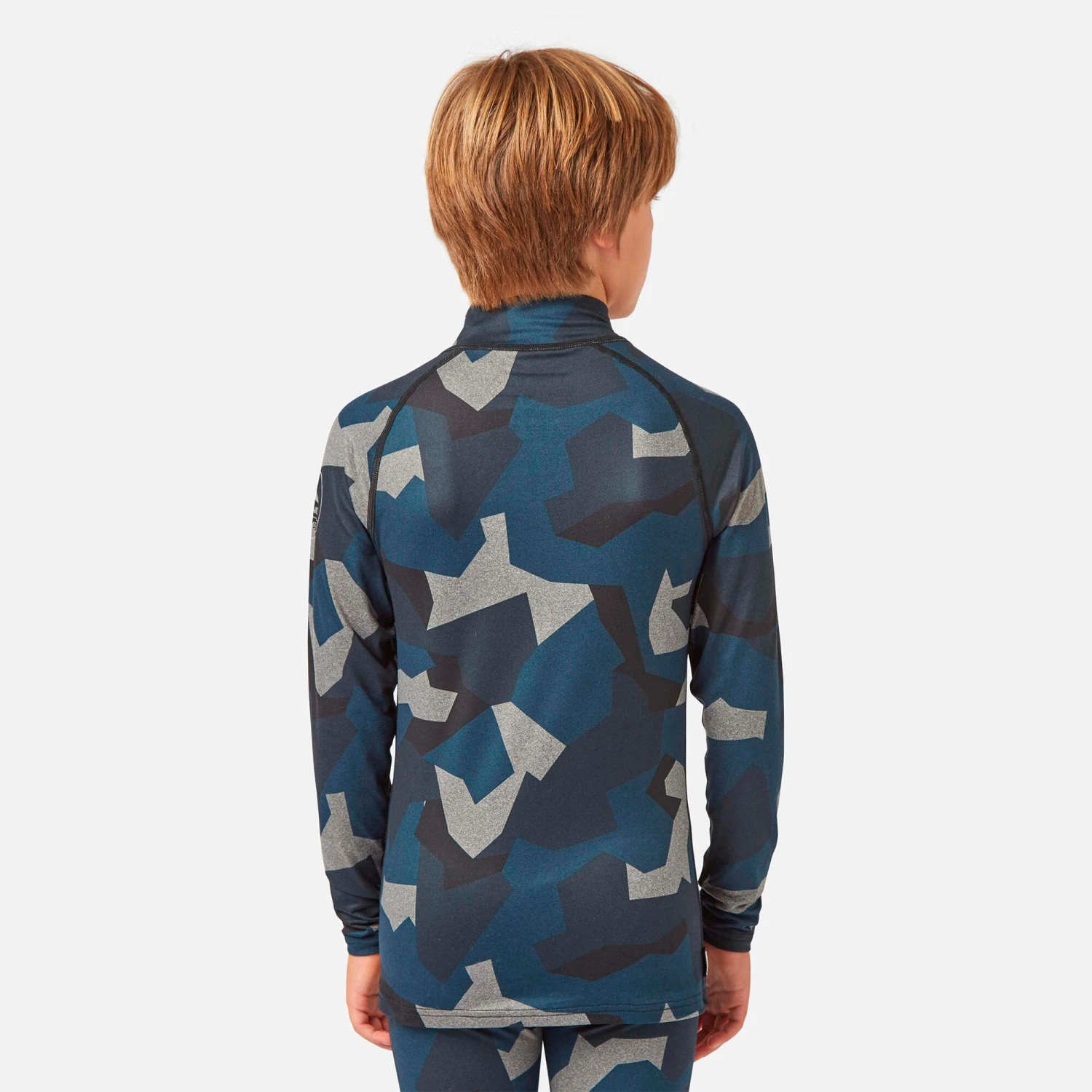 Bodyfit Limited Edition Zip Neck Forest Geo Camo - Image 15